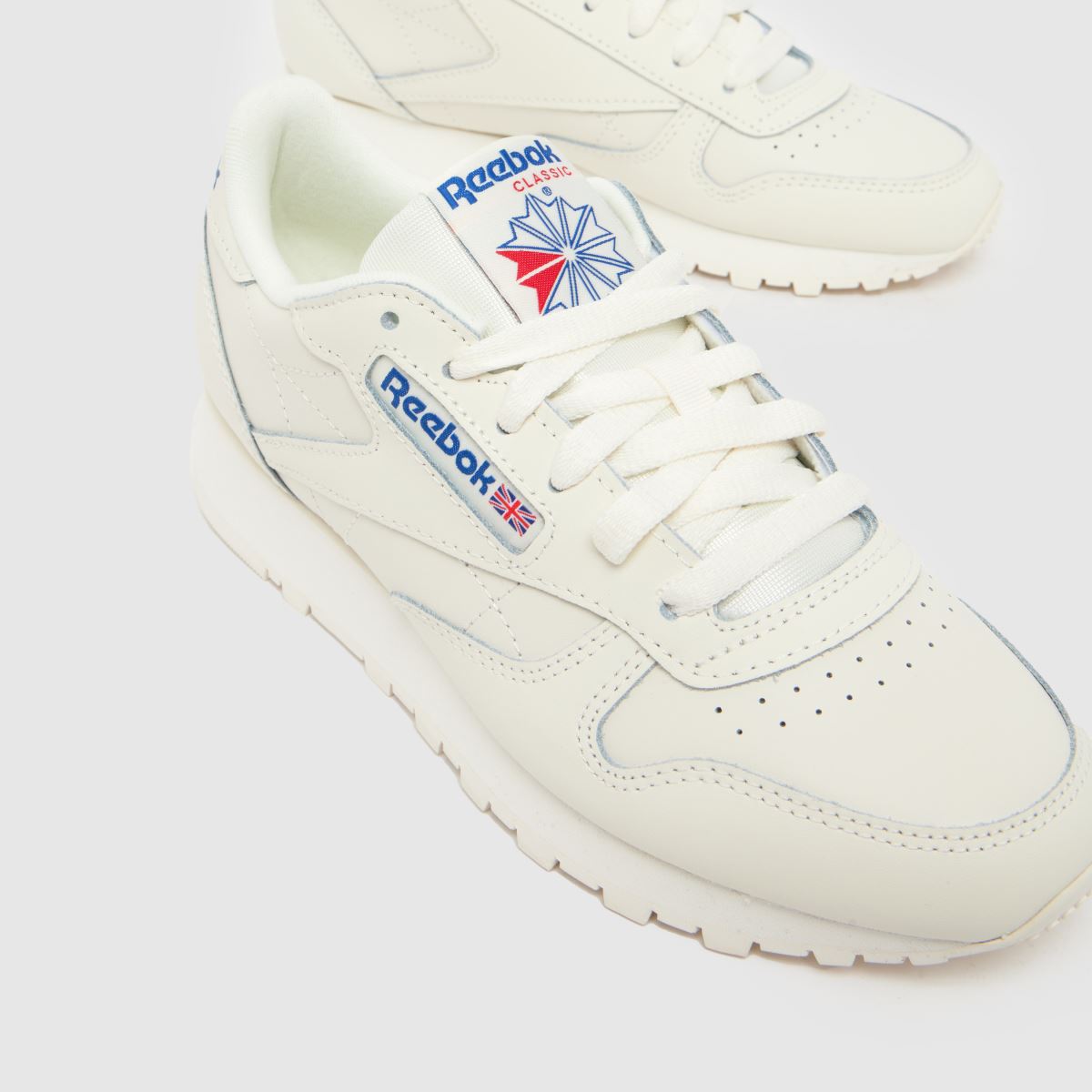 Schuh Reebok Classic Leather In Off-White Multi