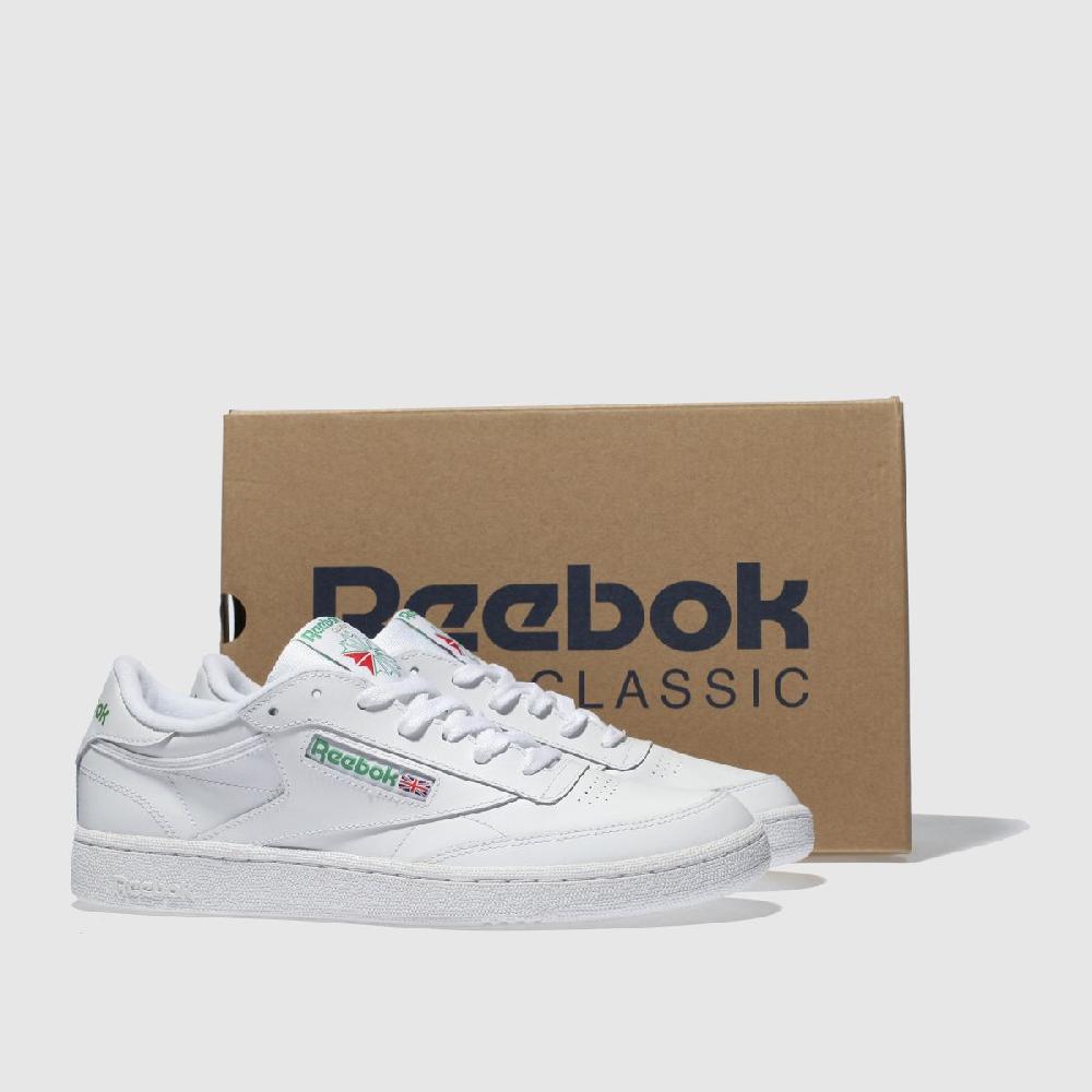 Schuh Reebok Club C 85 In White & Green