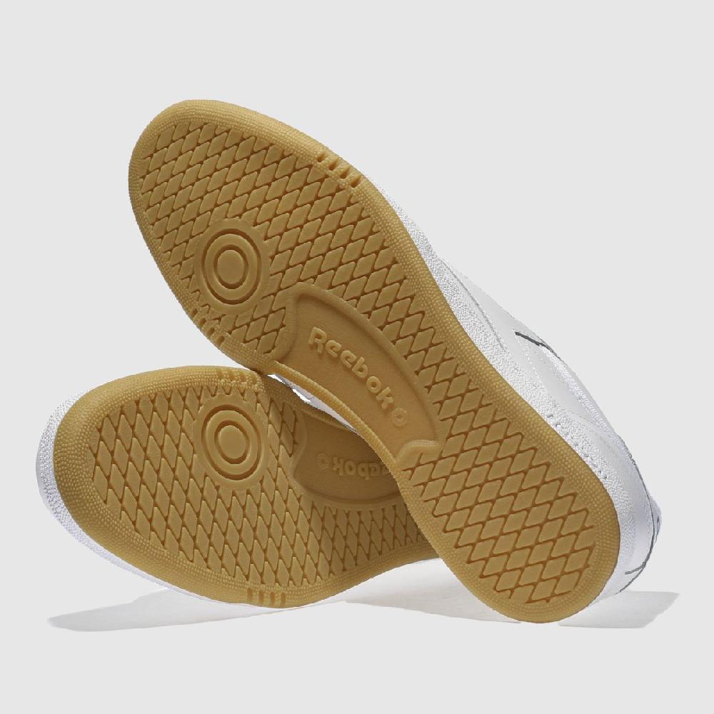 Schuh Reebok Club C 85 In White & Navy