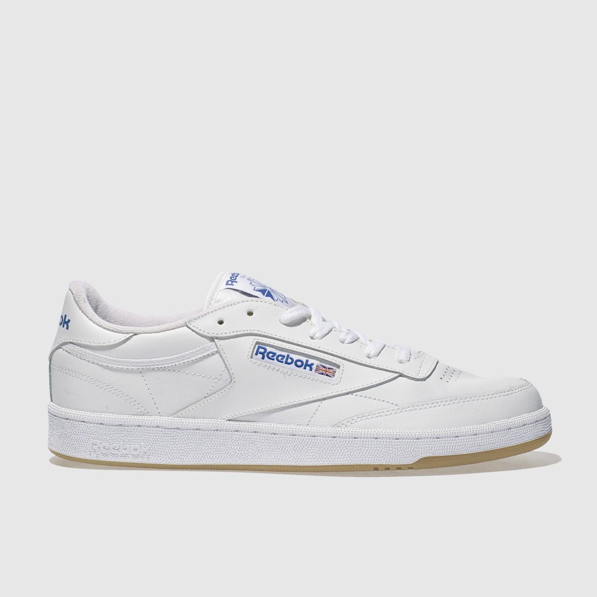 schuh Reebok Club C 85 in White & Navy