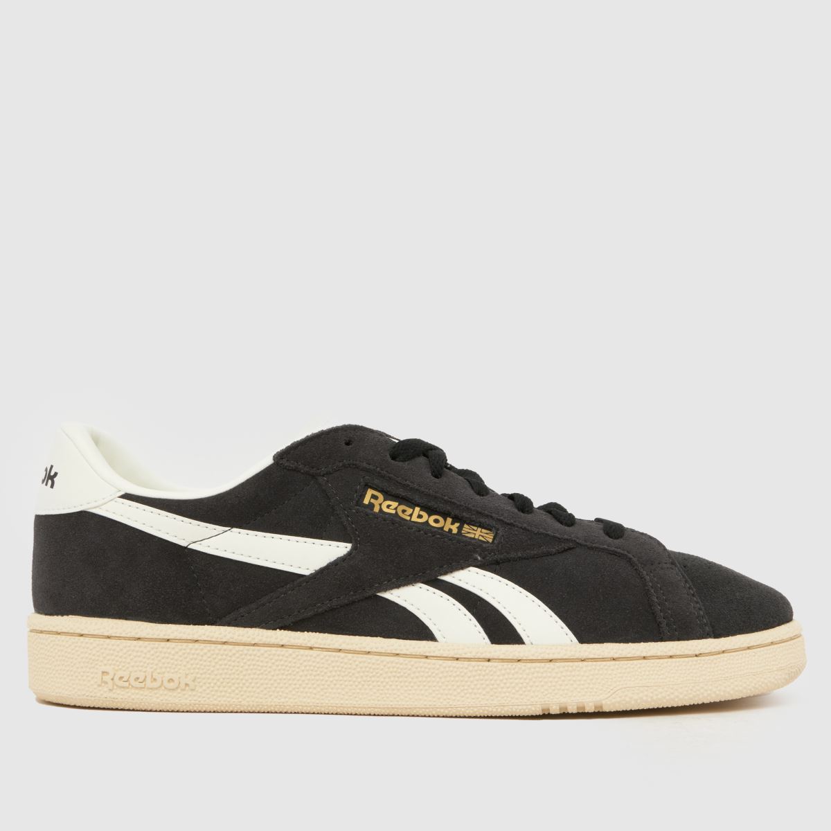 schuh Reebok Club C Grounds in Black & White