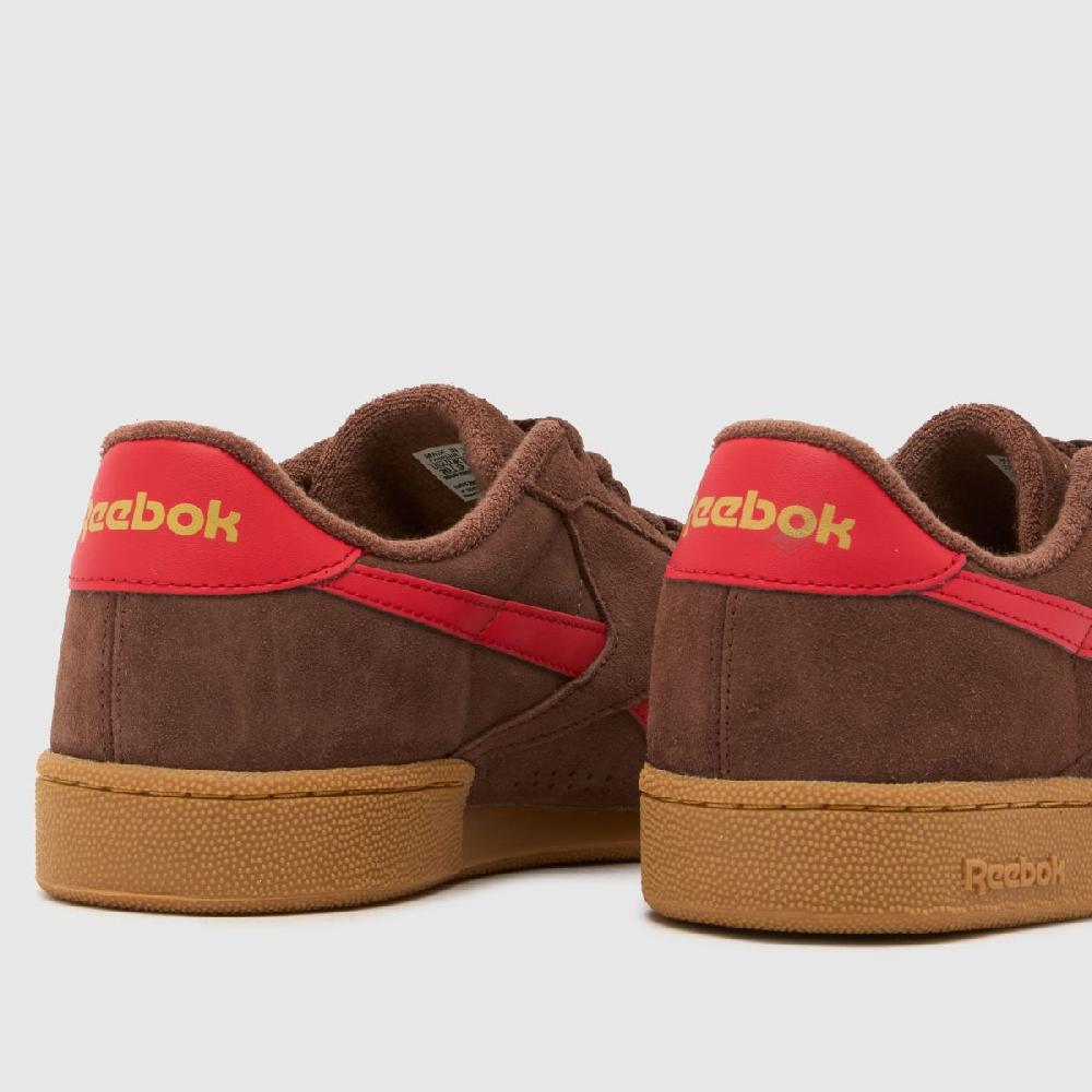 Schuh Reebok Club C Grounds In Brown Multi