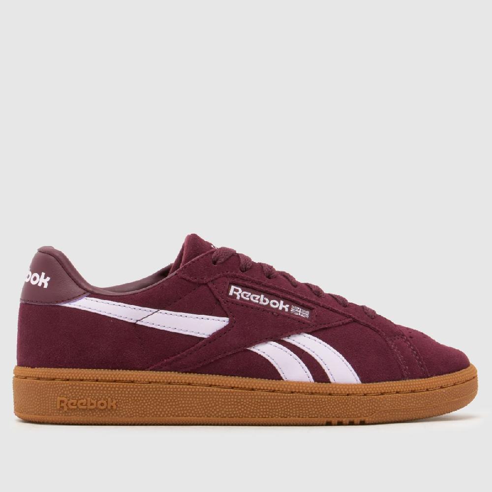 schuh Reebok Club C Grounds in Burgundy