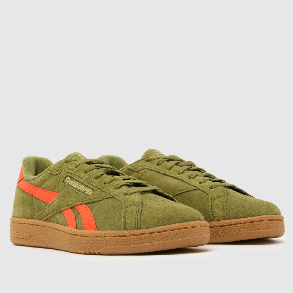 Schuh Reebok Club C Grounds In Green Multi