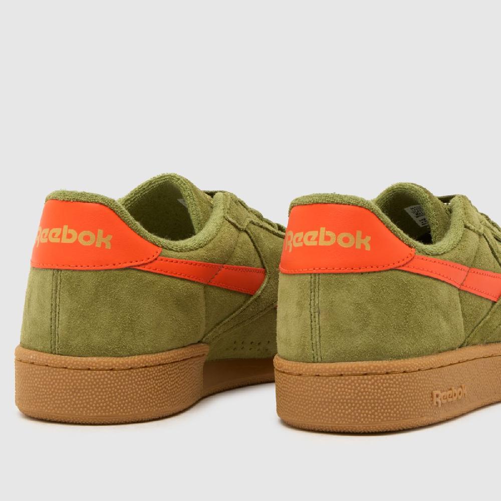 Schuh Reebok Club C Grounds In Green Multi