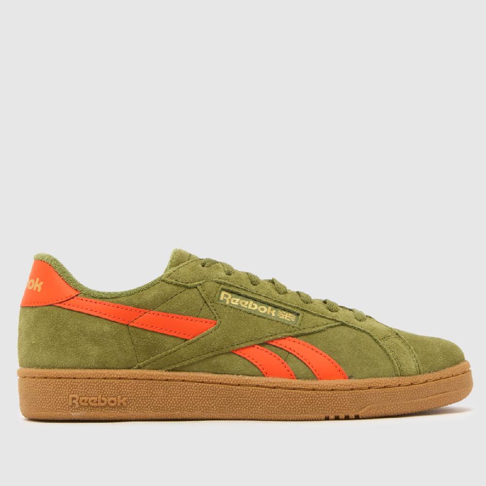 schuh Reebok Club C Grounds in Green Multi