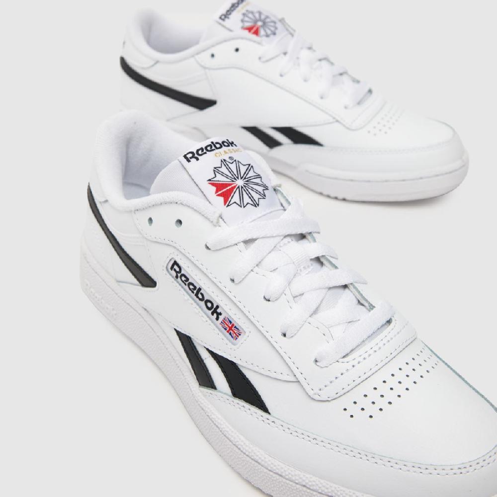 Schuh Reebok Club C Revenge In White & Black