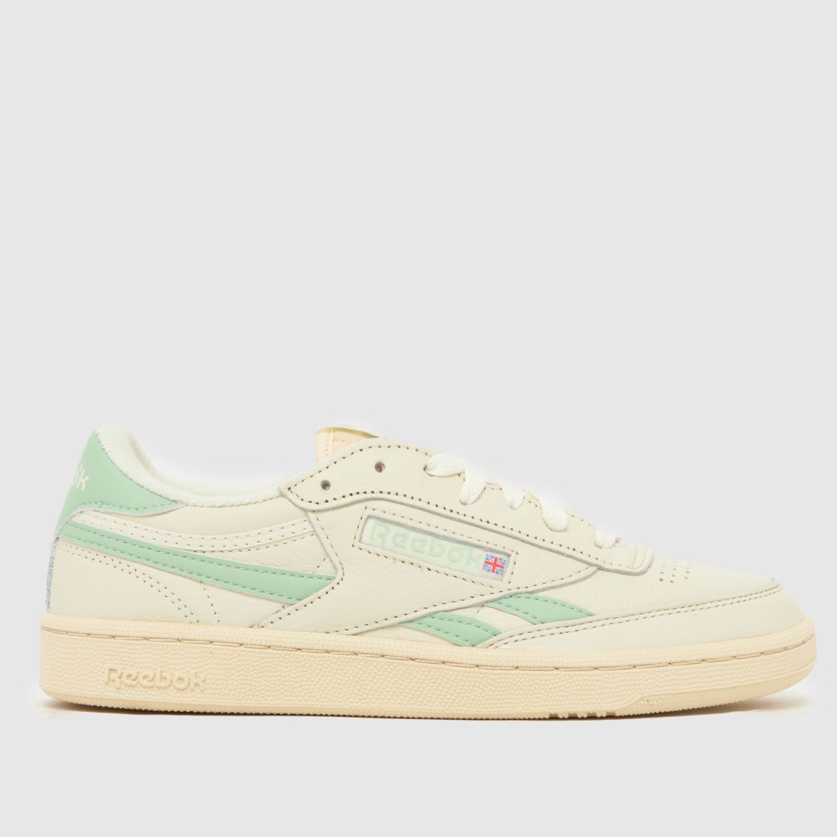 schuh Reebok Club C Revenge in White & Green