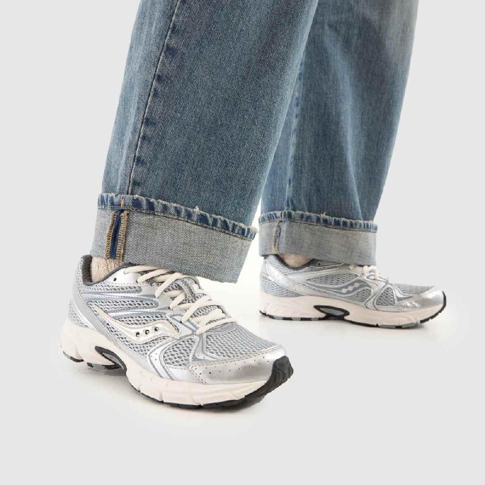 Schuh Saucony Ride Millennium In Silver