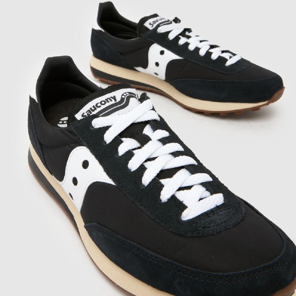 Schuh Saucony Trainer 80 In Black & White