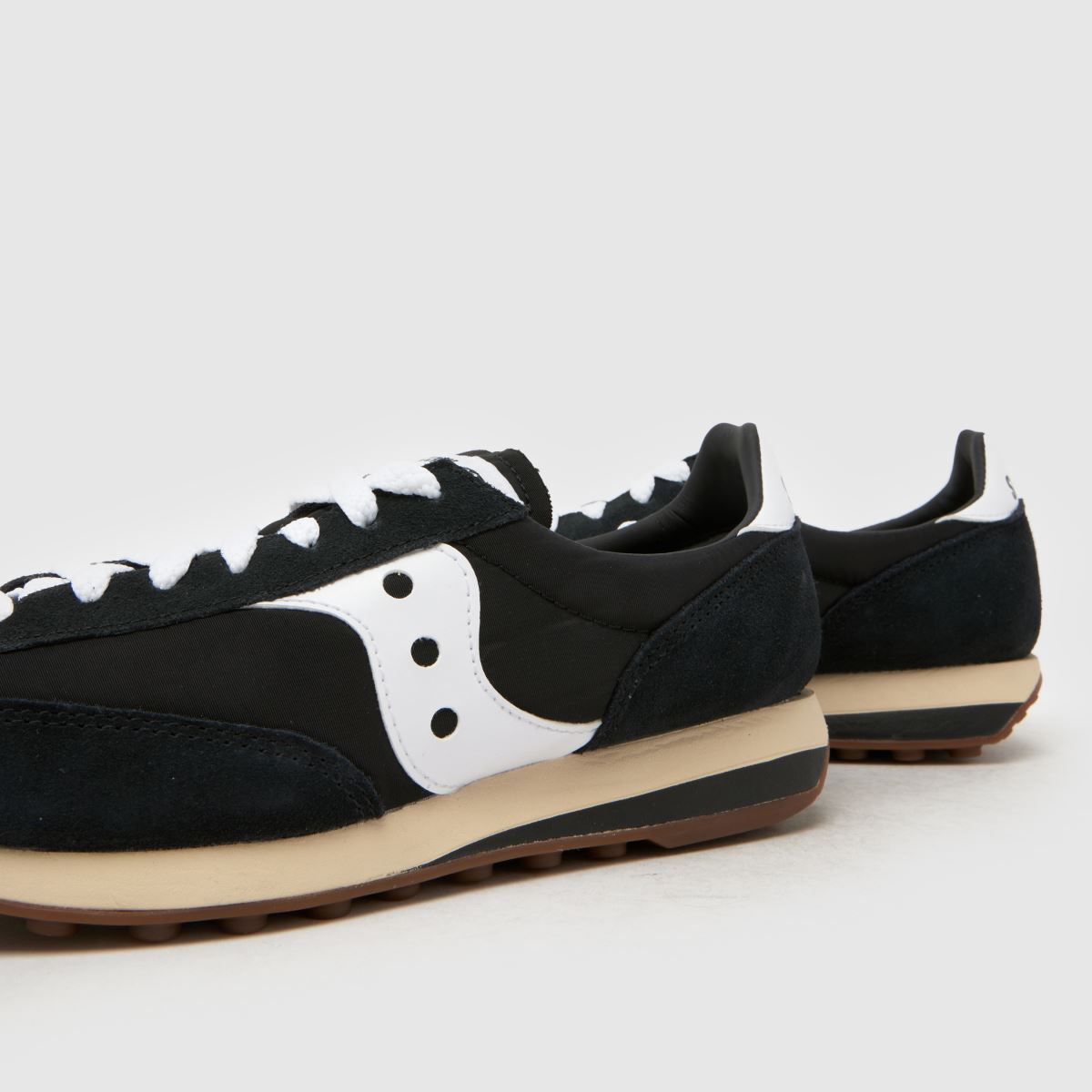 Schuh Saucony Trainer 80 In Black & White