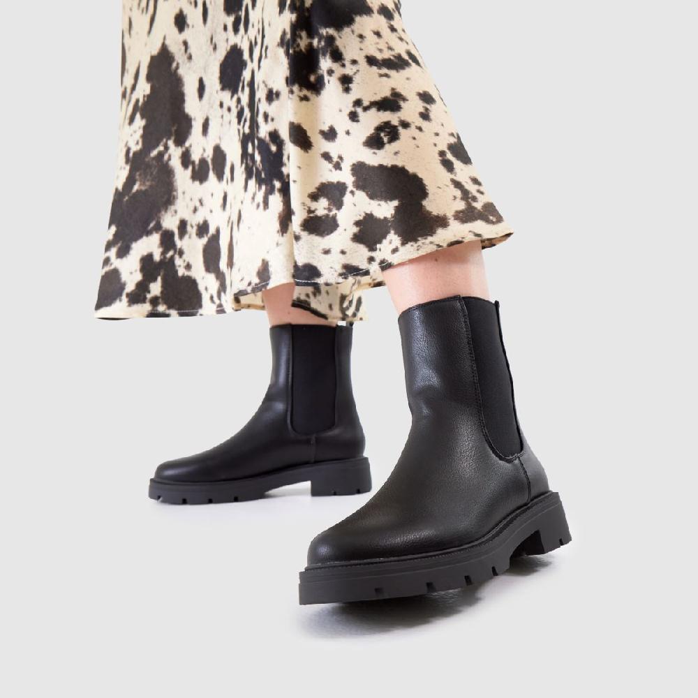 Schuh Schuh Abbie Chunky Chelsea In Black