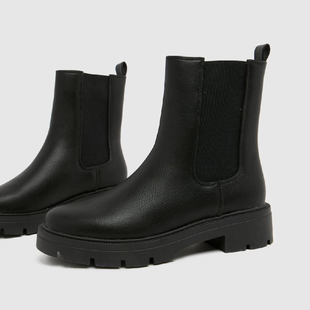 Schuh Schuh Abbie Chunky Chelsea In Black