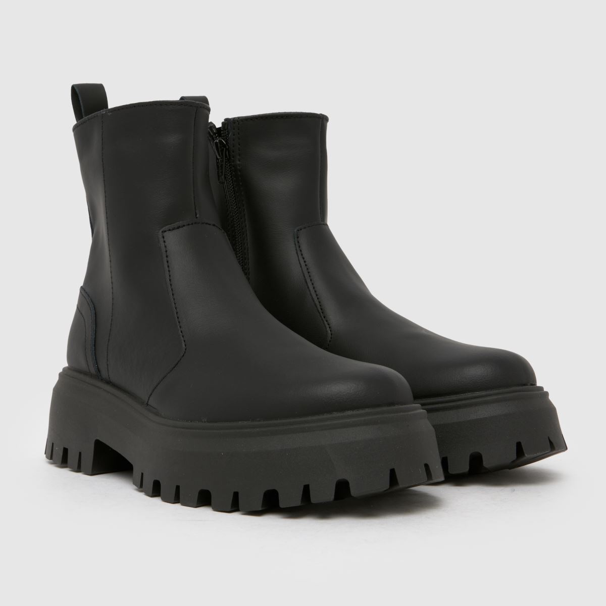 Schuh Schuh Ander Leather Chunky In Black