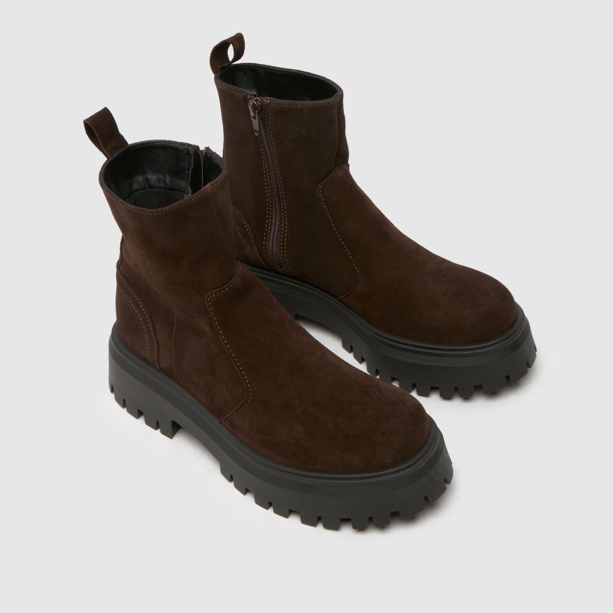 Schuh Schuh Ander Suede Chunky In Brown