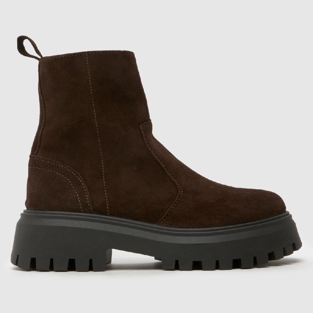 schuh schuh Ander Suede Chunky in Brown