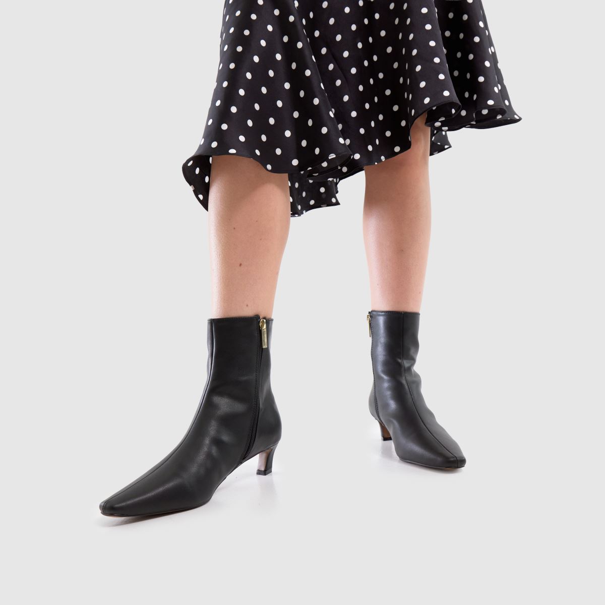 Schuh Schuh Bexley Kitten In Black