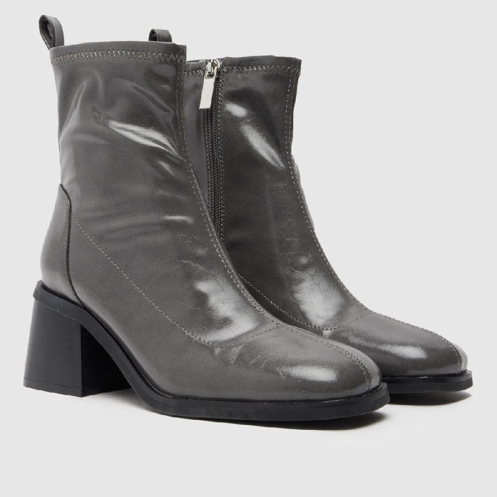 Schuh Schuh Briony Block Heel In Grey