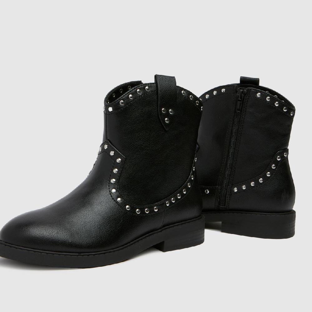 Schuh Schuh Cactus Western Girls Youth In Black