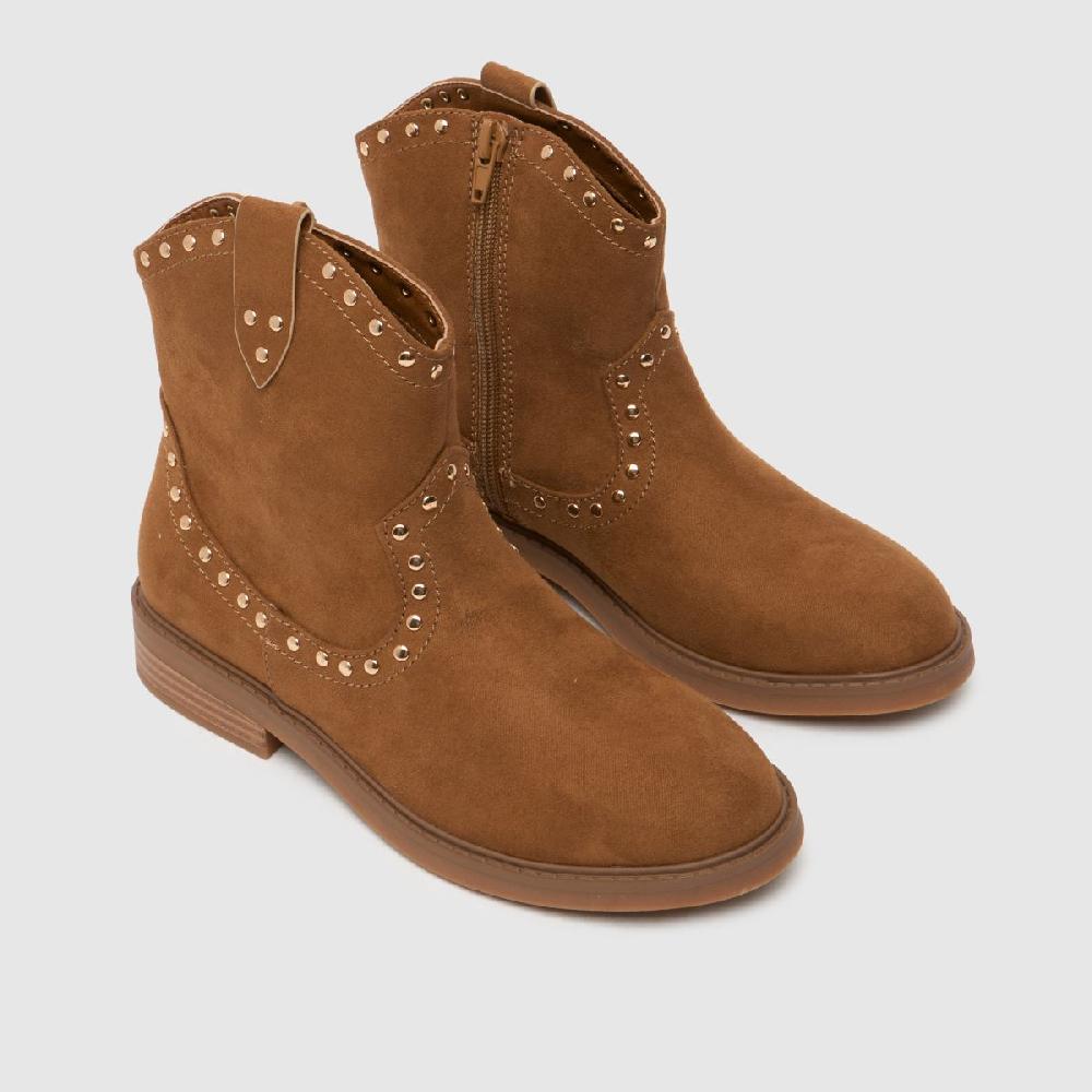 Schuh Schuh Cactus Western Girls Youth In Tan