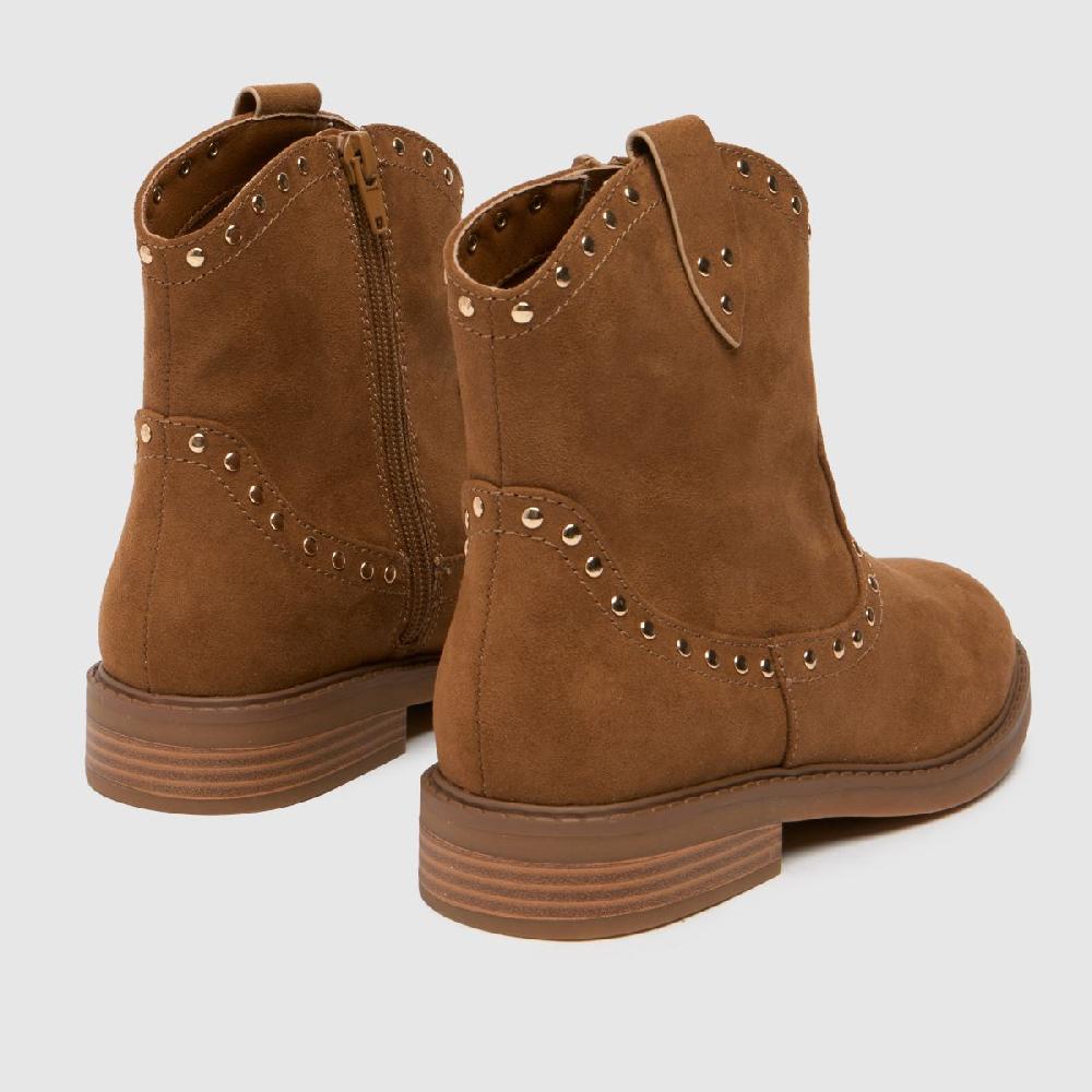 Schuh Schuh Cactus Western Girls Youth In Tan