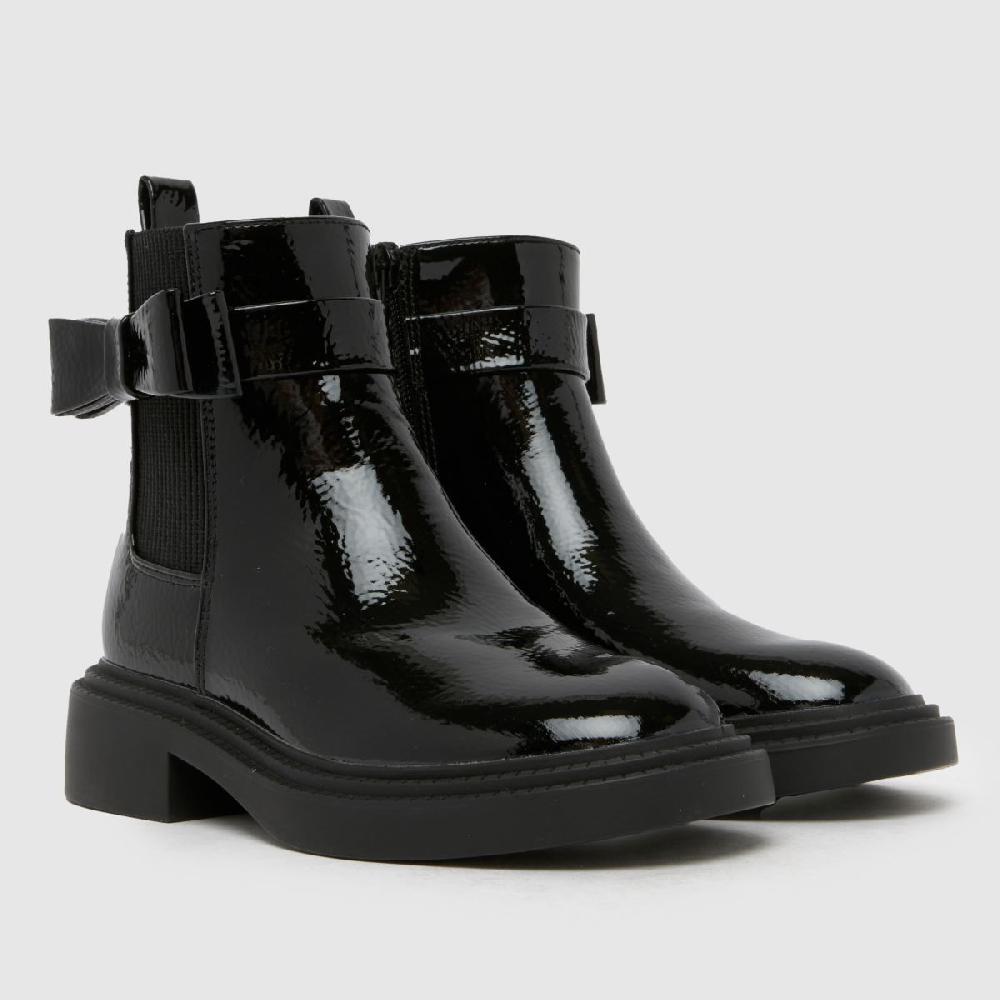 Schuh Schuh Cait Bow Chlesea Girls Youth In Black