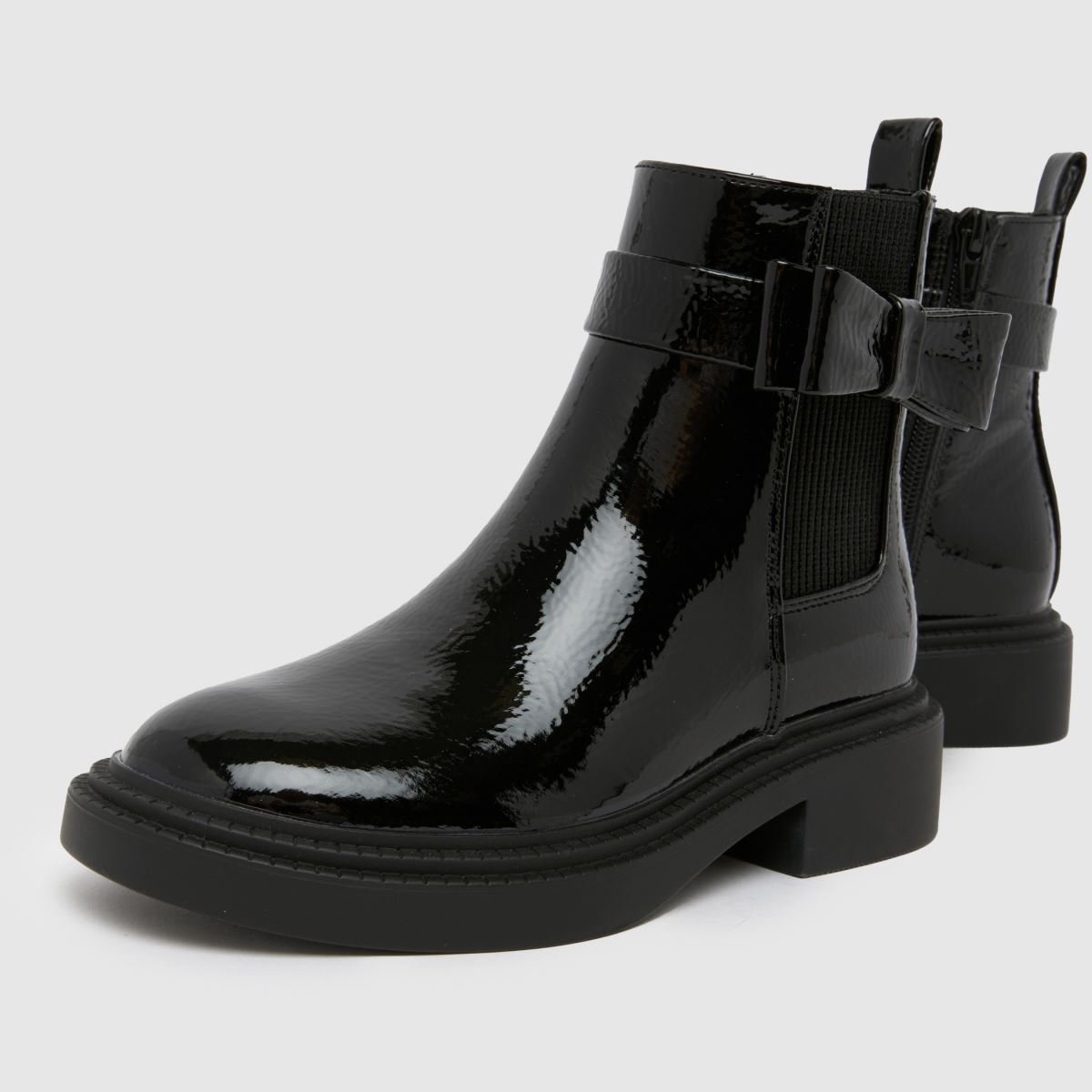 Schuh Schuh Cait Bow Chlesea Girls Youth In Black