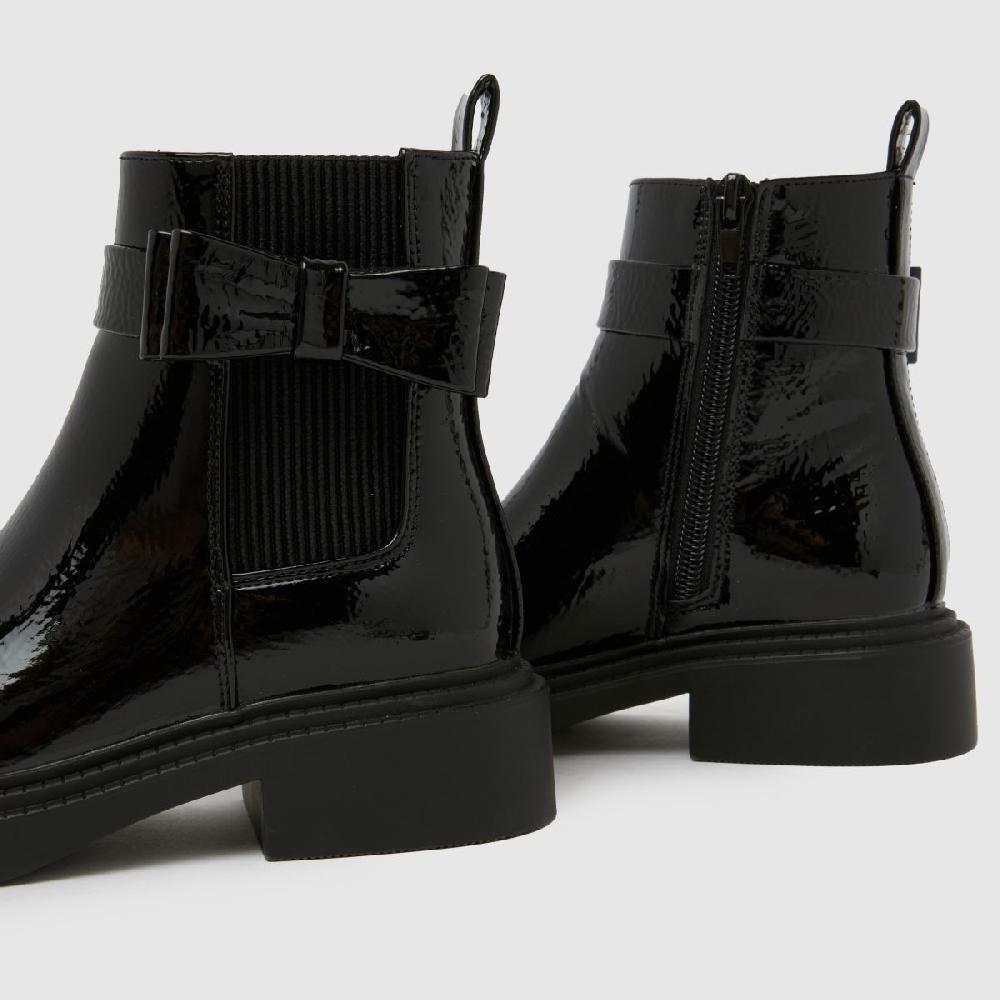 Schuh Schuh Cait Bow Chlesea Girls Youth In Black