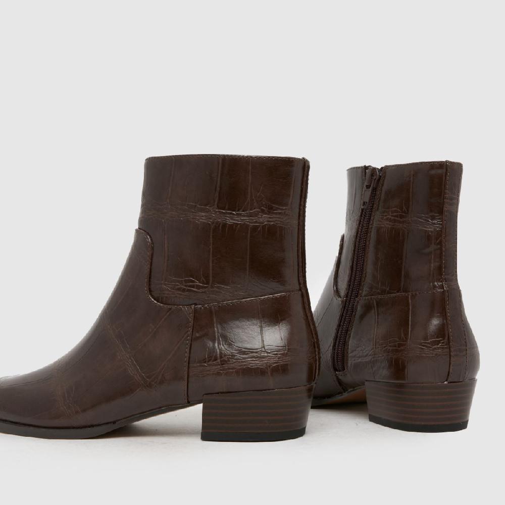 Schuh Schuh Carson Croc Pixie In Brown