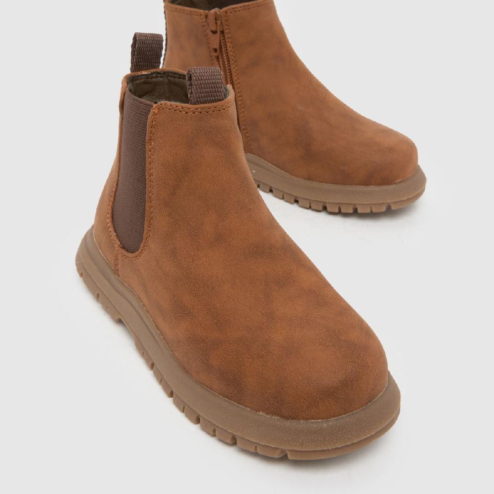 Schuh Schuh Conrad Chelsea Boys Junior In Tan