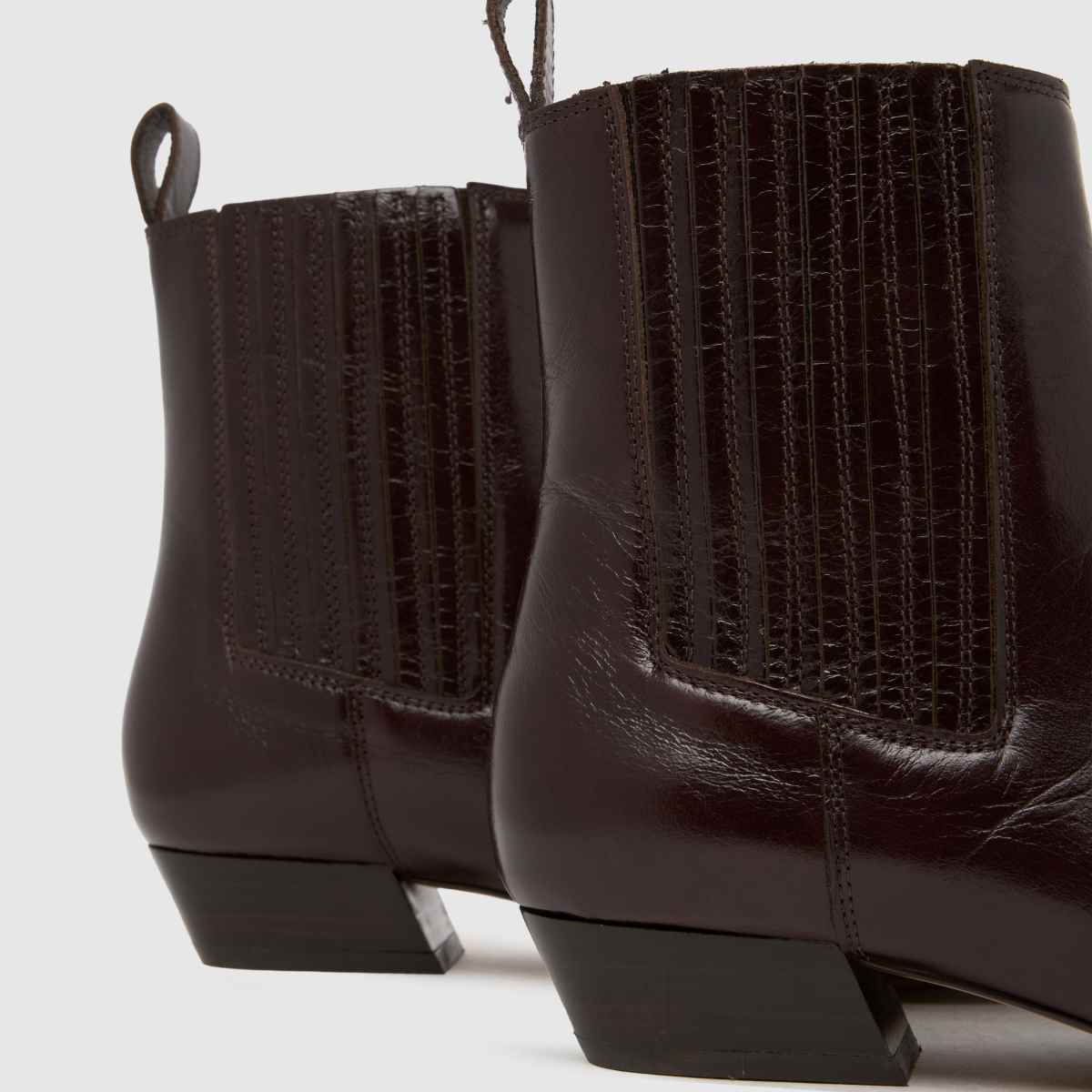 Schuh Schuh Cova Leather Chelsea In Brown