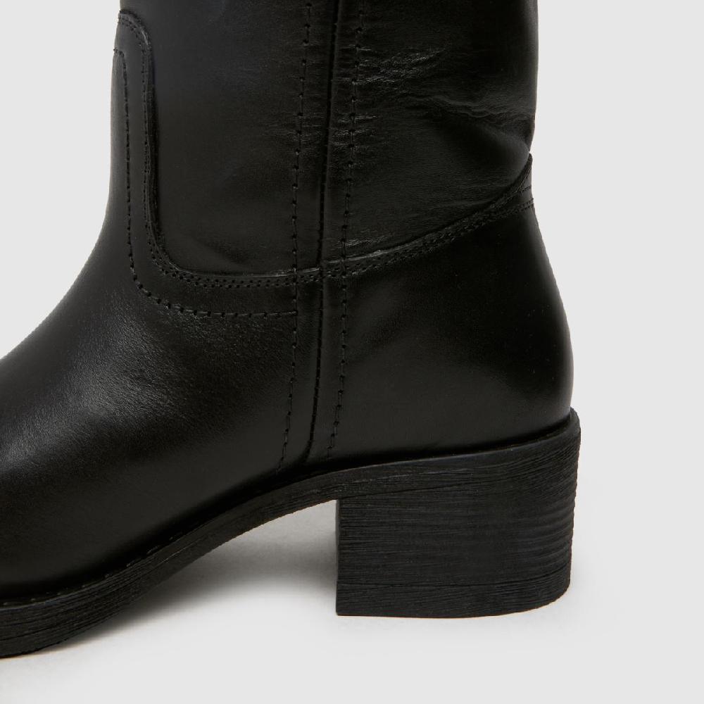 Schuh Schuh Damari Leather Pull On In Black