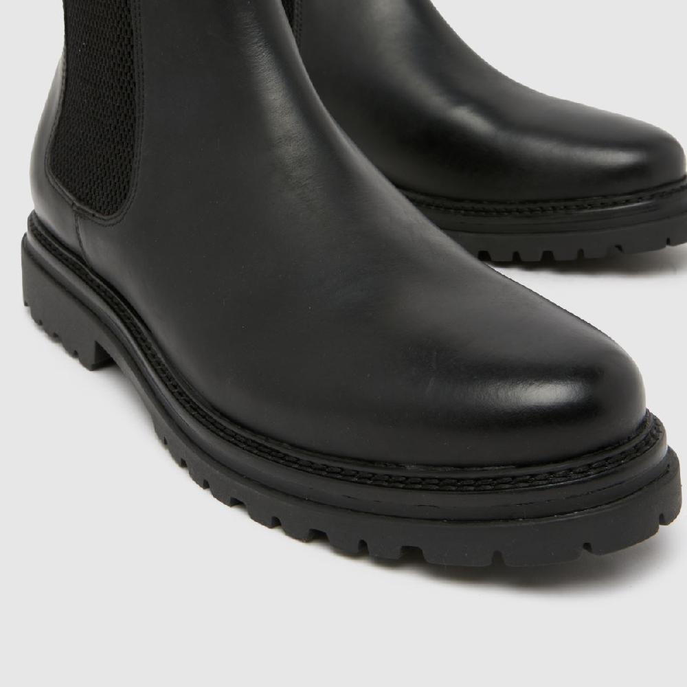 Schuh Schuh Dax Leather Chelsea In Black