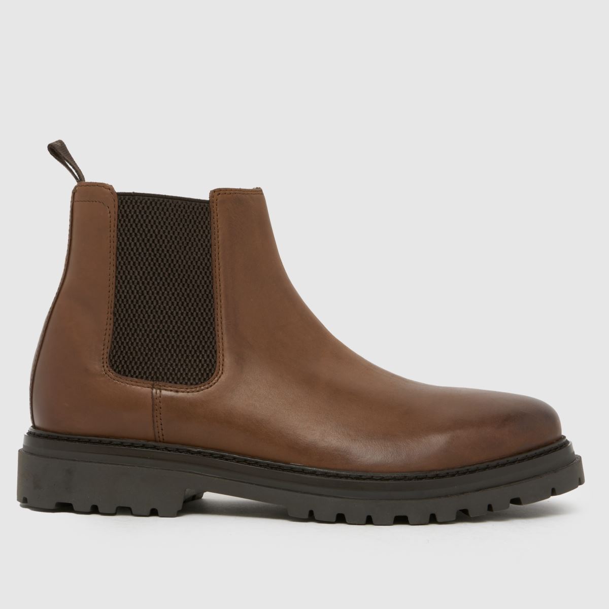 schuh schuh Dax Leather Chelsea in Brown