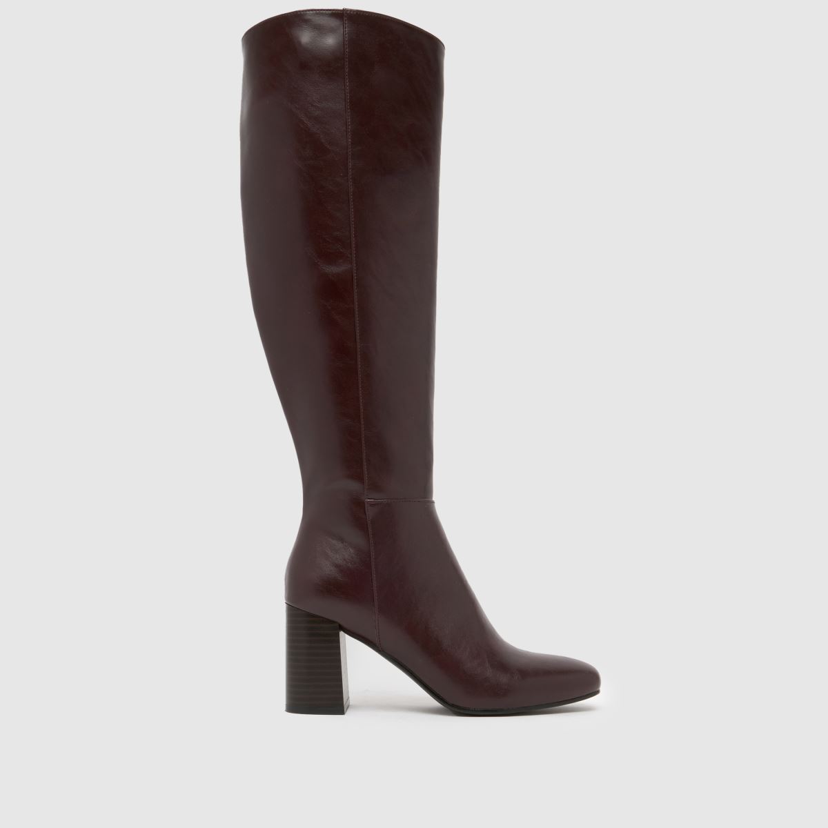 schuh schuh Devlin Knee High in Burgundy