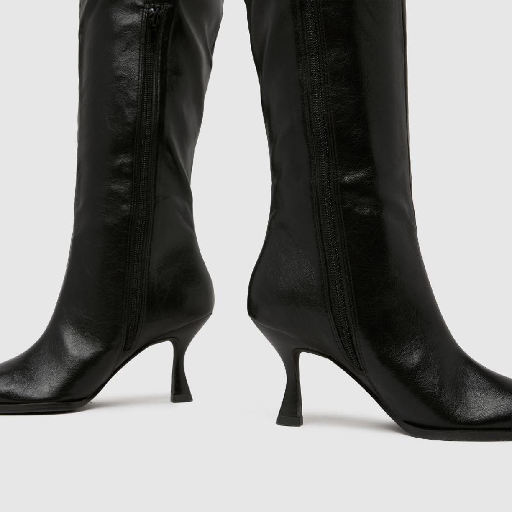 Schuh Schuh Diamond Over The Knee In Black