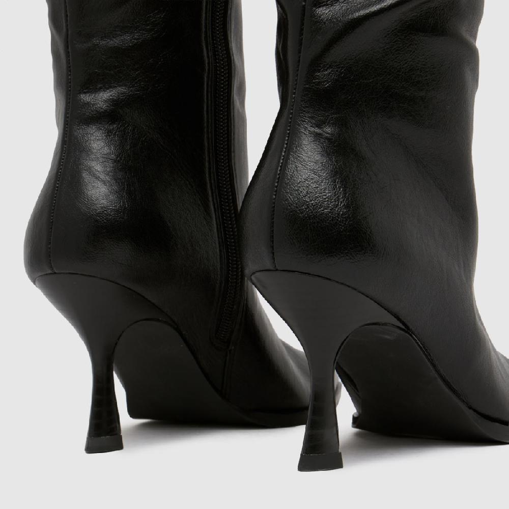 Schuh Schuh Diamond Over The Knee In Black