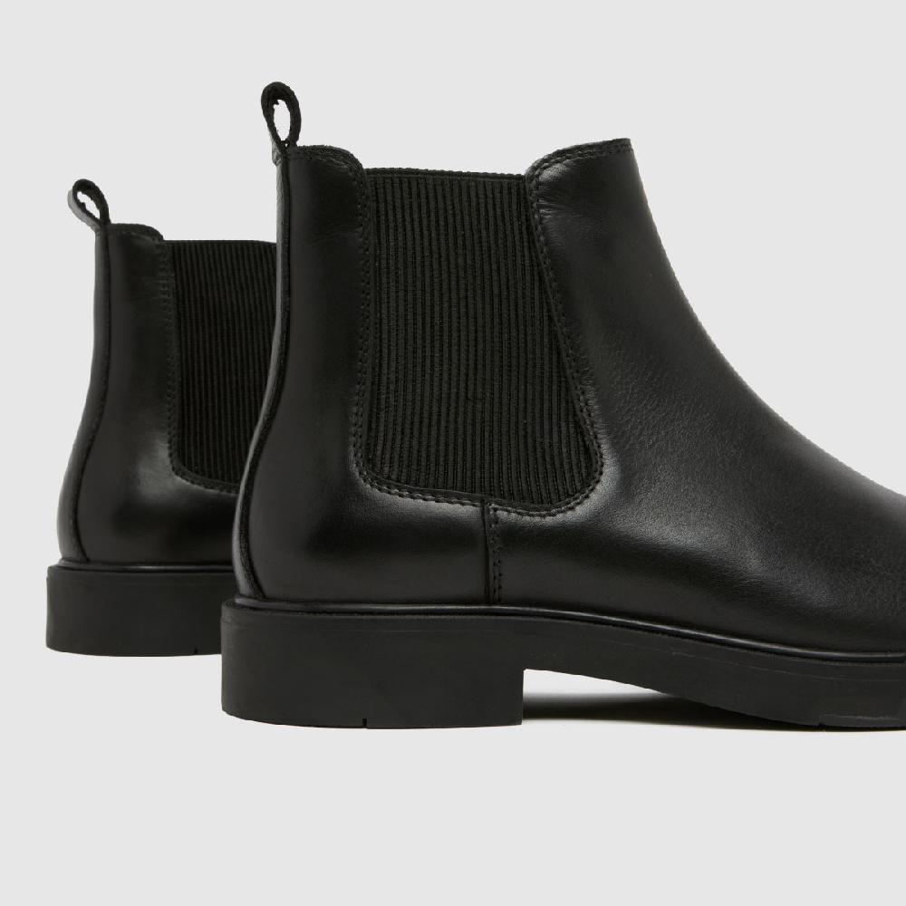 Schuh Schuh Dice Leather Chelsea In Black