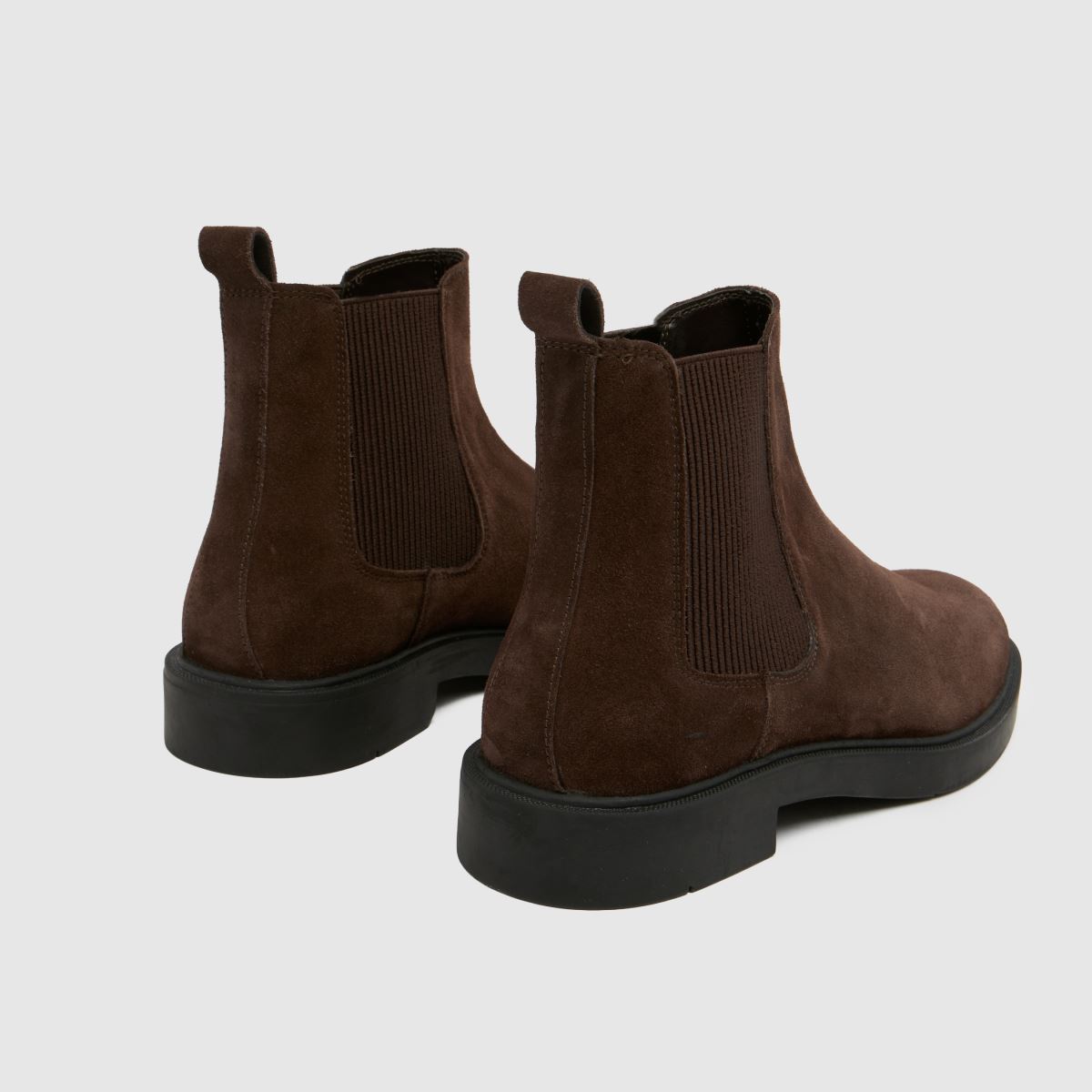 Schuh Schuh Dice Suede Chelsea In Brown