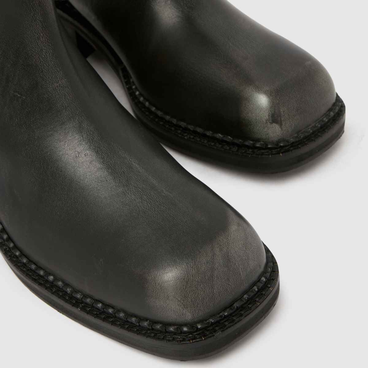 Schuh Schuh Doria Leather Knee High In Black