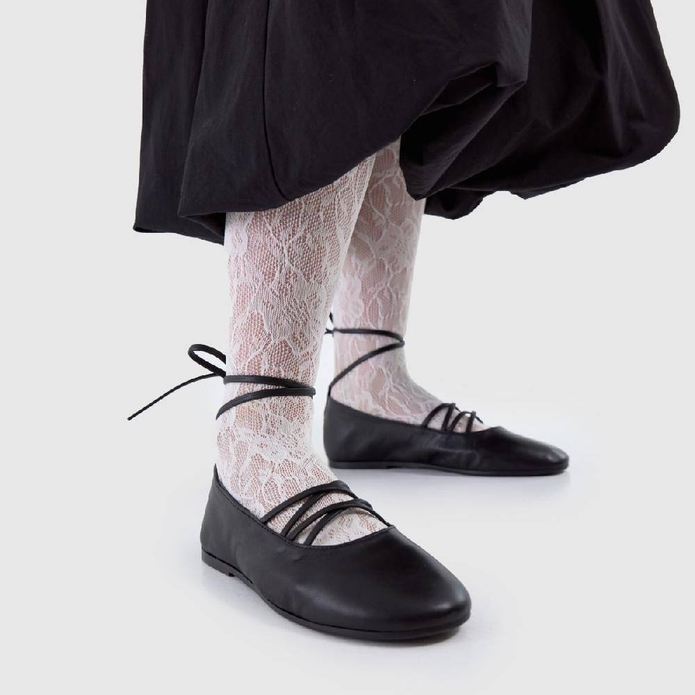 Schuh Schuh Lars Ballerina In Black