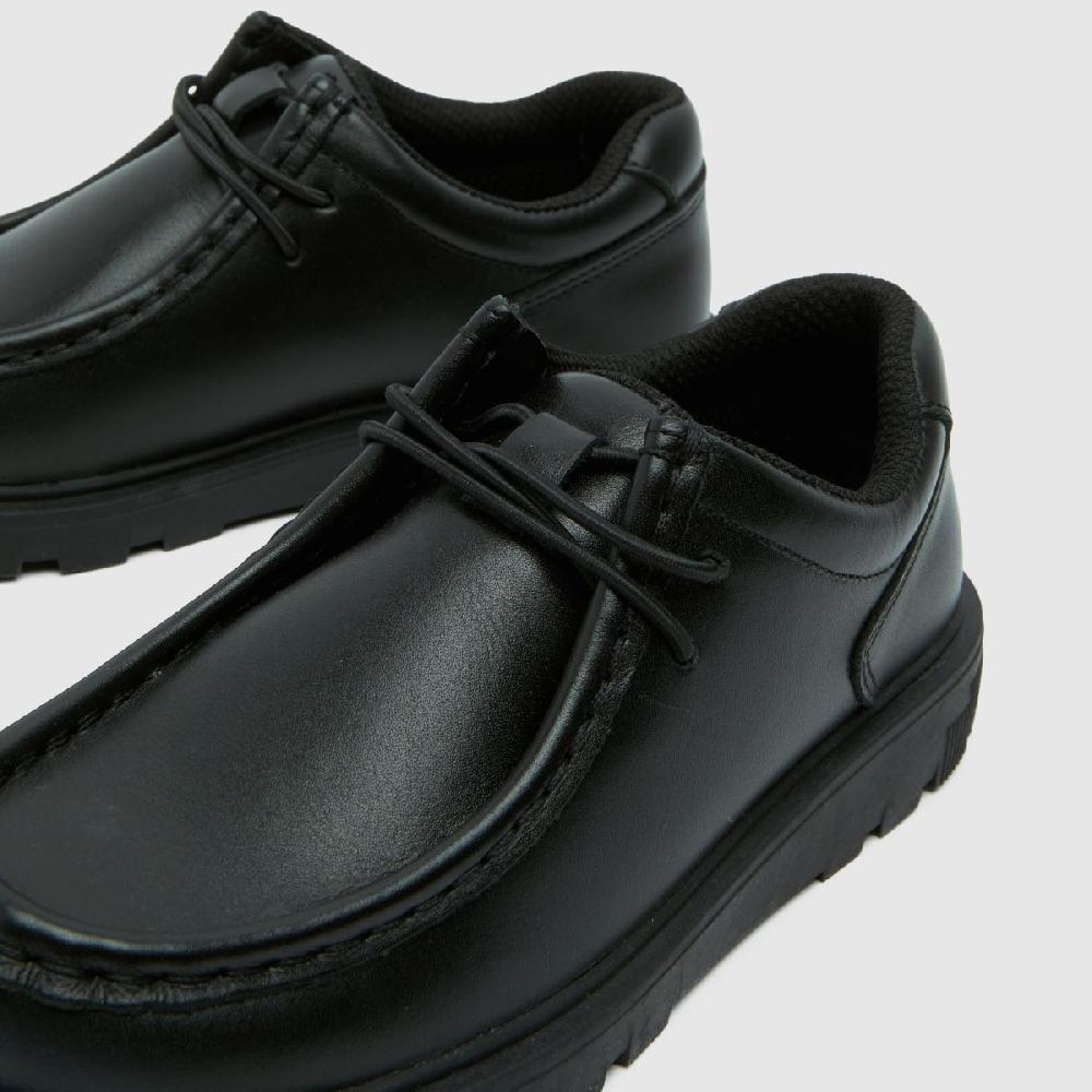 Schuh Schuh Lazer Apron Boys Junior In Black