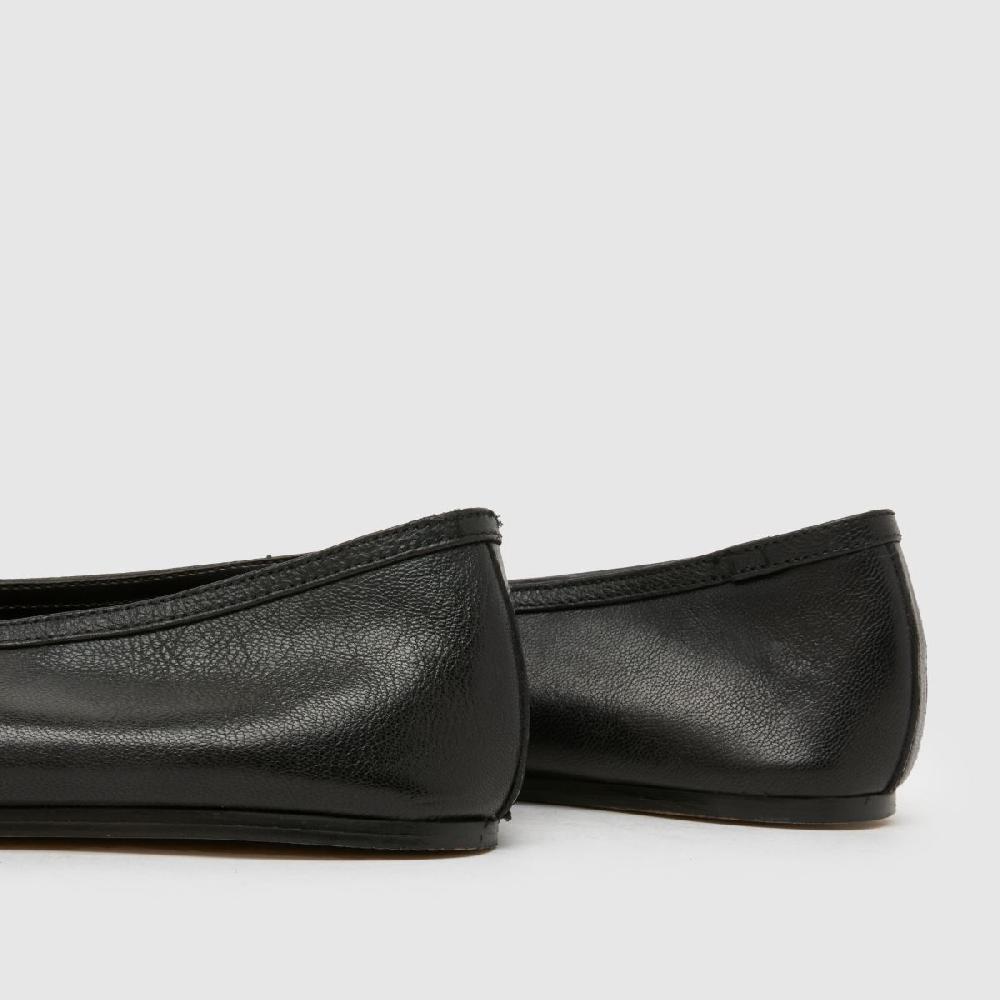 Schuh Schuh Lessie Leather Ballet In Black