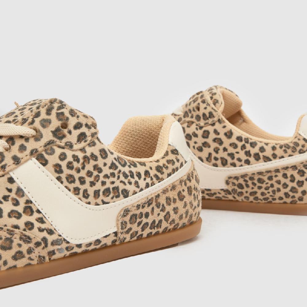 Schuh Schuh Merry Slim Sole In Beige & Brown