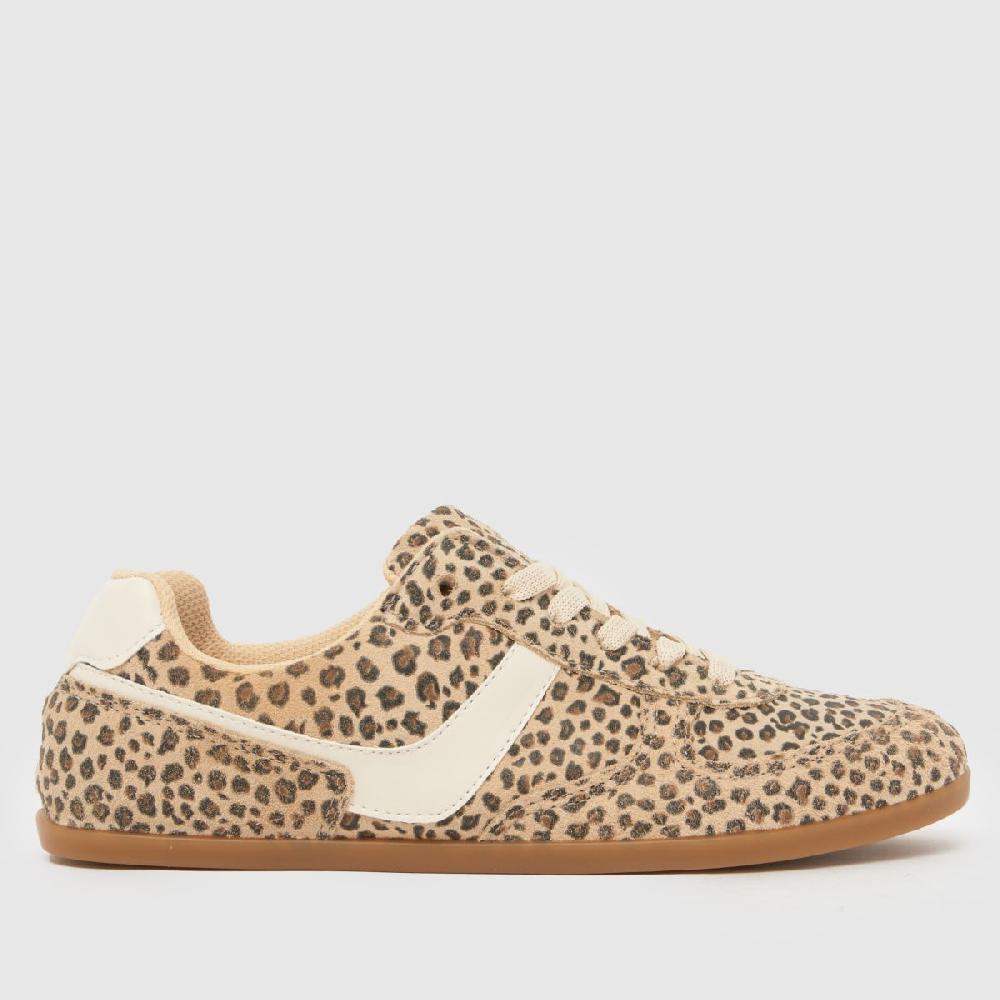 schuh schuh Merry Slim Sole in Beige & Brown