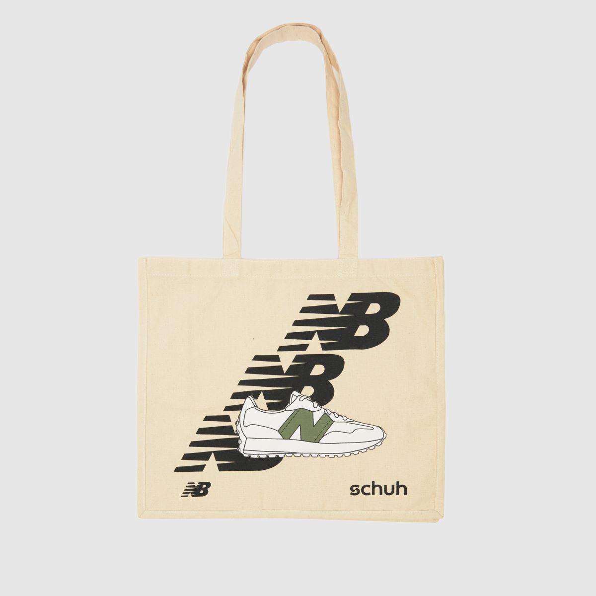 schuh schuh New Balance Canvas Bag in Natural