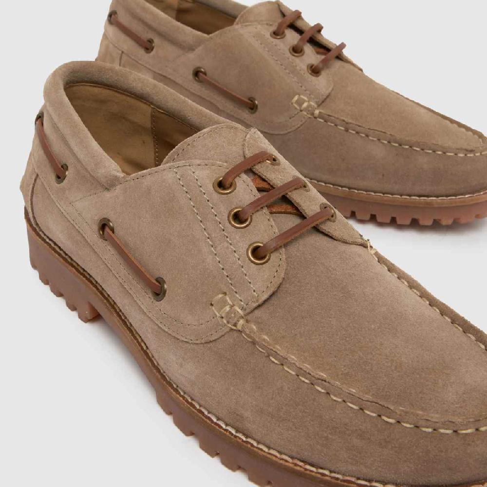Schuh Schuh Palmer Boat In Taupe