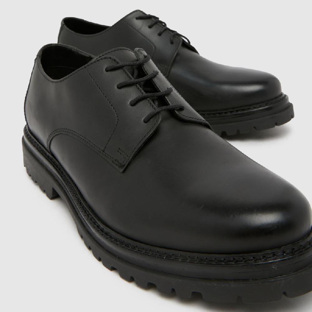 Schuh Schuh Payton Leather Lace Up In Black