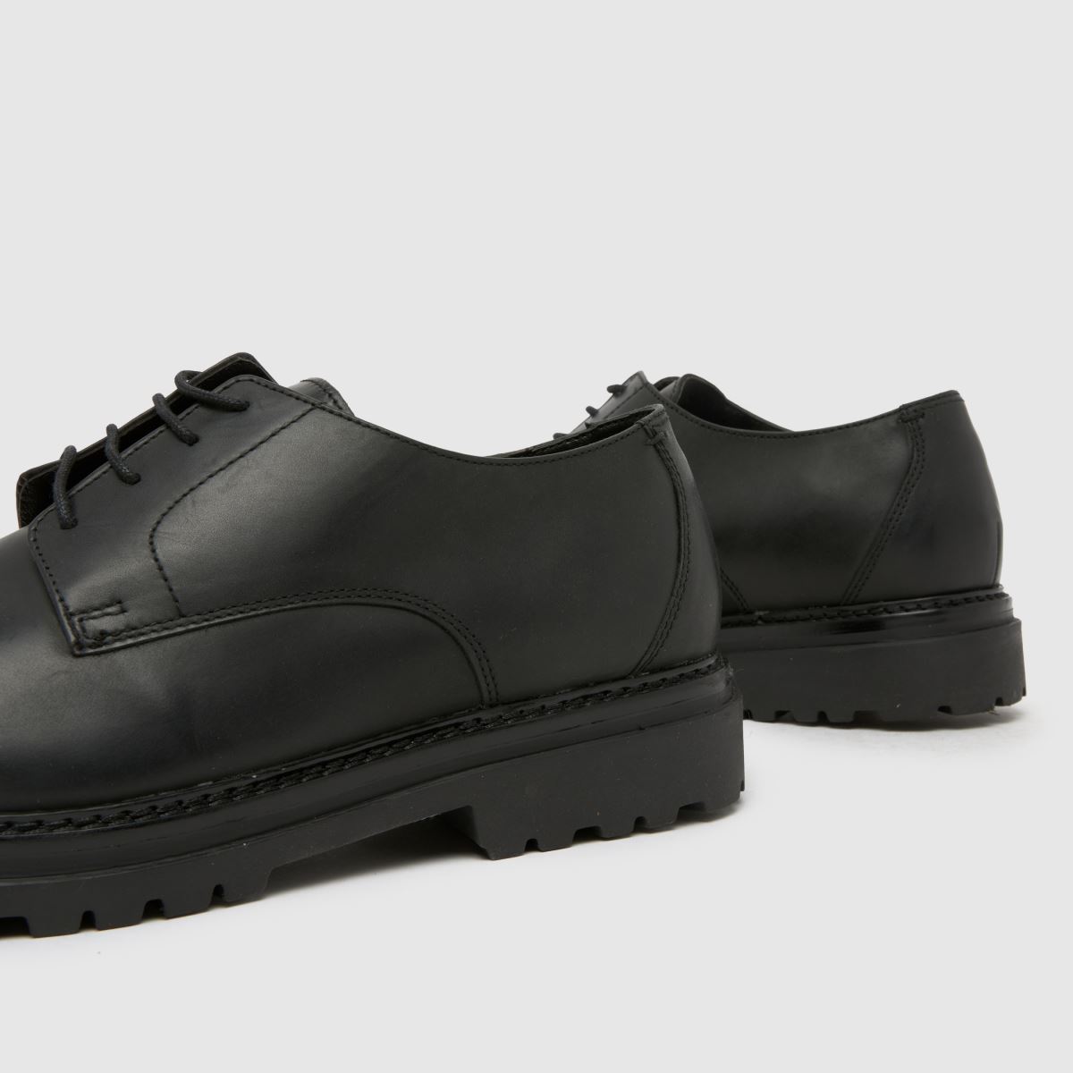 Schuh Schuh Payton Leather Lace Up In Black