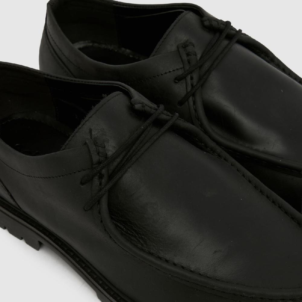 Schuh Schuh Presley Leather Apron In Black